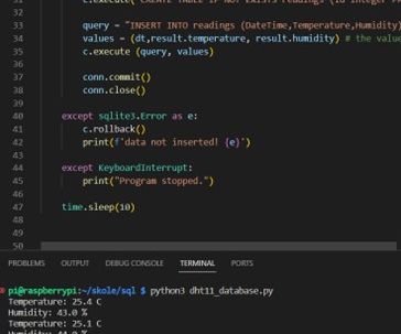 SQL Kode i Python